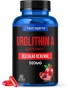 Urolithin A תוסף 500 מ"ג - 60 Softgel - מתקדם התחדשות סלולרי ו Vitality - Mitoceutical for Enhancing שריר כוח - מיוצר בארה"ב