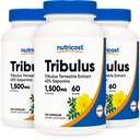 Tribulus Terrestris לחלץ 750 מ"ג, 120 קפסולות (3 בקבוקים)