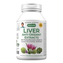 ANDREW LESSMAN Liver Anti-Oxidant Extracts 60 קפסולות - תומך ב-Hard-Working Tissues of the Liver, מקדם את בריאותו ותפקודו של Optimum Liver. חלב Thistle, Turmeric and Artichoke Extracts