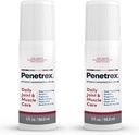 Penetrex Joint & Muscle Therapy - Soothing Gel for Back, Neck, Hands, Feet - Premium Whole Body Rub with Arnica, ויטמין B6 & MSM - 3oz Roll On Gel (2-Pack)