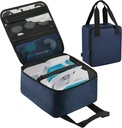 Beautyflier Nose Cleaner Storage Bag, Travel Safety Case for Navage Nasal Irrigation System, Countertop Caddy Portable Neti Pot הנושא מקרה, Protective Nose ניקויer Bag with Handle Audio (Bag Only)