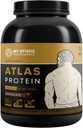 אבקת חלבון שוקולד אטלס | Goat Milk Whey with Casein חלבונים | 22 גרם חלבון לשוקולד | 28 משרתים