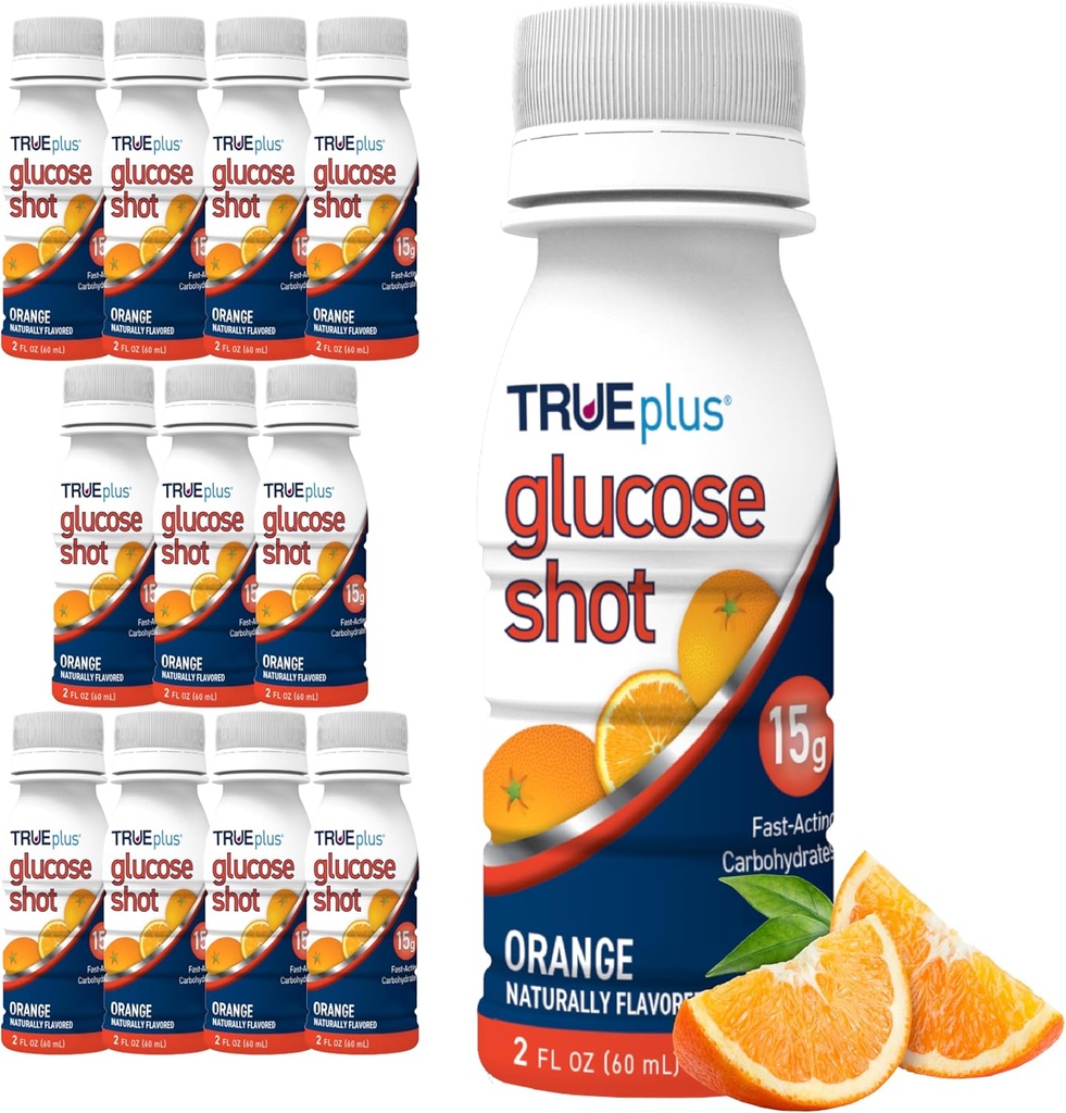 TRUEplus Glucose Shots 12 בקבוקים