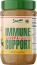 Sanar Naturals Immune Support Flaxseed, 8 oz - ויטמין C, סיבים ואומגה 3 Digest - אנרגיה Booster, Diet Management - non-GMO, Gluten Freeten