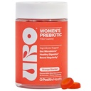 O Positiv URO סיבים חניכיים למבוגרים, 60 הרוזן (Pack of 1) - Prebiotic Chicory Root Inulin סיבים תוסף - Daily Gummy סיבים לבריאות העיכול - Non-GMO, טבעוני & Cruelty-FreeFree