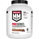 חלב שרירים Pro מנה חלבון תוספת, שוקולד Knockout, 5 פאונד, 28 משרתים, 50g חלבון, 3g סוכר, 20 ויטמינים ומינרלים, NSF מוסמך לספורט, Workout Recovery
