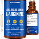 L Arginine נוזל - L-Arginine תוספת לגברים ונשים עם Nitric Oxide Precursor, L Arginine תוסף
