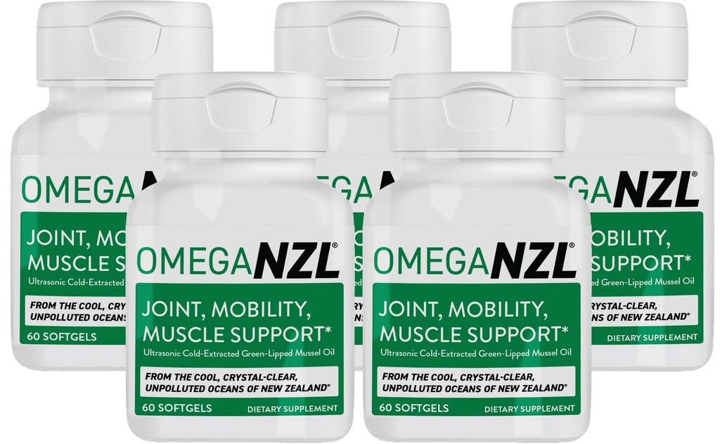 תוסף תמיכה משותף אומגה 3, Best Natural Muscle Relief, Green-Lipped Mussel שמן, 300 Softgels, No Fishy Aftertaste
