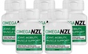תוסף תמיכה משותף אומגה 3, Best Natural Muscle Relief, Green-Lipped Mussel שמן, 300 Softgels, No Fishy Aftertaste