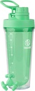 Takeya חלבונים Shaker - BPA-Free פלסטיק בקבוק עם Leakהוכחה Spout Lid - Easy Carry for Gym & More - Dishwasher-Safe & Reusable - 24 oz, Pistachio Green