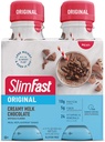 SlimFast Meal החלפת Shake, שוקולד חלב הקרום המקורי, 10 גרם של מוכן לשתות חלבון לירידה במשקל, 11 Fl. Ozבק, 4 Count (Packaging May Vary)