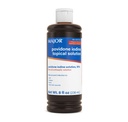 10% גדול Povidone-Iodine נוזל פתרון, USP - Inseptic for Cuts, Scraps, Burns ו- Minor Skin Wounds - 8 Fl. Oz.