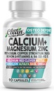 Allin1 Calcium Magnesium Zinc תוסף עם Potassium, Copper, Strontium, Silica, ויטמין D3 K2, Boron, ויטמין B1 B12 Red Clover Herb alphalfa באזל גלולות לגברים ונשים לנקות Nutraeo Defendendendendendendendendendend, B1 B1 B12 B12 Red Clover Herb alphalfa