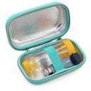 CASEMATIX ASthma Inhaler Case Fits Inhaler Spacer for Adults, Masks, Inhaler Holder ועוד - קומפקטית גודל 6.25" מקסימום, כולל ASTHMA CASE רק רק רק