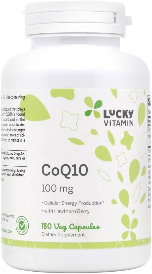 Lucky ויטמין - CoQ-10 עםhorn ברי 100 מ"ג