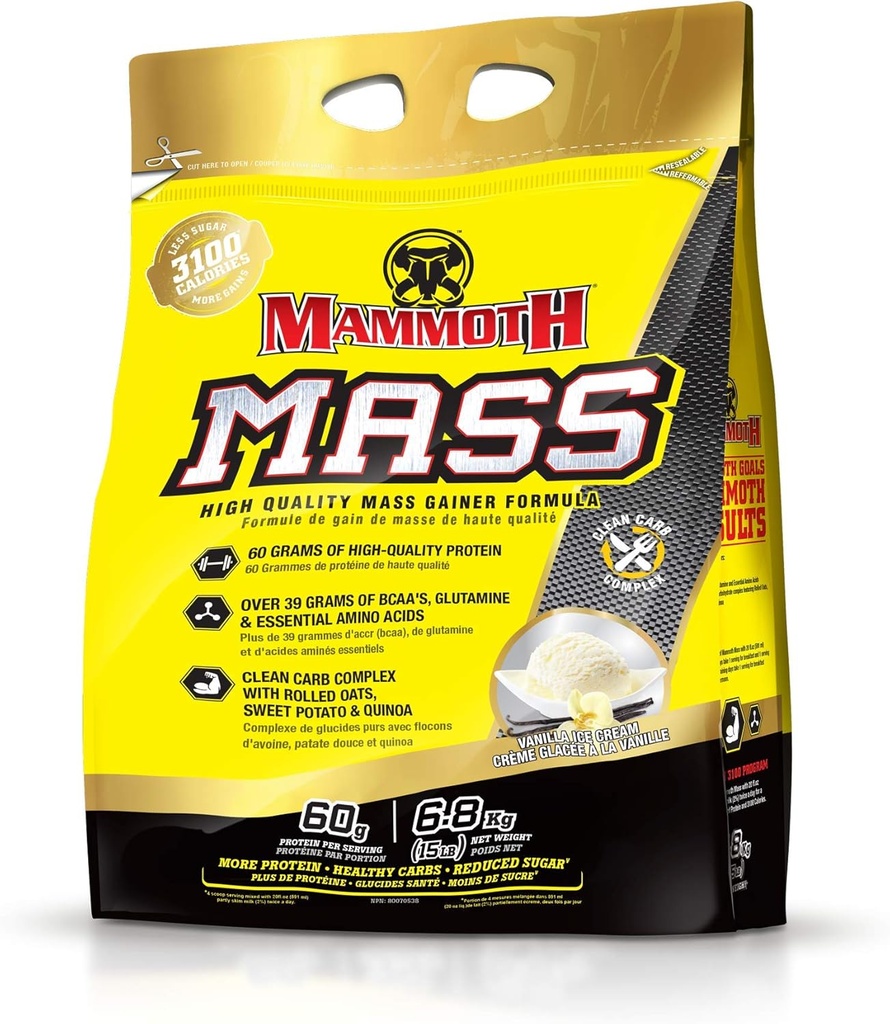ממות' Mass, Vanilla 15lb