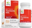 טרי Turmeric 50X - תוספת תזונתית לתמיכה בבריאות המוח והלב - תוספת כוח Turmeric כדי לסייע בריאות החיסון - תוסף non-GMO - 60 קפסולות