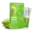 NormaLyte Oral Rehydration Salts- Pack של 6 (Apple) | תוספי אנרגיה, Electrolytes Packets, תוסף Potassium, hydrotion Sachet, No Preservatives, טבעוני, Dehydration
