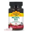 המדינה חיים Methyl B12, תומך אנרגיה & Stamina, 5000mcg, 60 Lozenges, מוסמך Gluten חינם, מוסמך טבעוני, מוסמך לא-GMO מאומתים