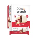 Power Crunch חלבונים Wafer Bars, חטיפים חלבונים גבוהים עם טעם טעים, Red Velvet, 1.4 Ounce (12 Count)