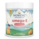 Nordic Naturals Nordic אומגה 3 חניכיים, Tangerine - 120 חניכיים - 82 מ"ג אומגה 3 עם EPA & DHA - Non-GMO - 60 משרתים