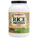 Acbiiotic - Vanilla Rice חלבון, 3 Lb (1.36kg) | Low Carb, Keto-Friendly, טבעוני, אבקת חלבון Raw | Grown & Processed Without Chemicals, GMOs או Gluten | Easy &ent Rich עשיר עשיר
