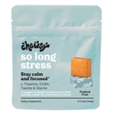 צ'לסי So Long Stress, Calm Fruity Chews, Stay Calm & Focused. w/L-theanine, Amino Acid, GABA, Glycine, Tyrosine, Tairine & Magnesium. Non-GMO ו- Gluten-Free