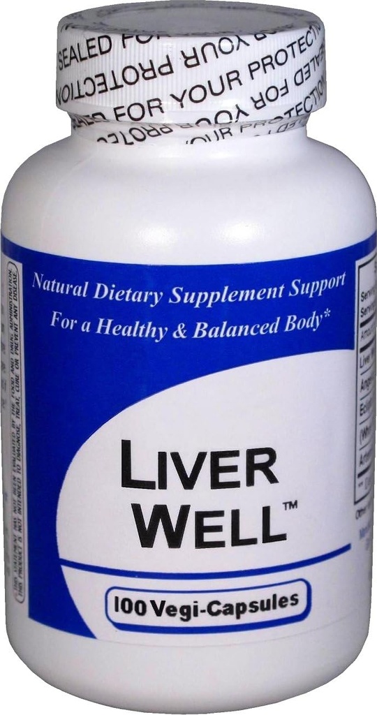 Liver Well 1 Bottle (100 קפסולות) - הרחבה של הילה - תוסף תזונה
