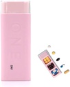 Travel Pill מארגנת 3 פעמים ביום, Daily Pill Box for Travel, Portable Pill Case Pill Dispenser Mini Pill Holder for Supplements, Pills, ויטמינים ותרופות (Pink)