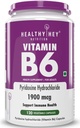 ויטמין B6 Pyridoxine -120 Veg. כמוסות.