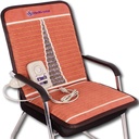 יו"ר MediCrystal Far Infrared Mat - 40"L x 20"W - Natural Amethyst - FIR Heating 86-158 ° F (30-70°C) - Ion שלילי - יצרן מקורי - פד סטון חם