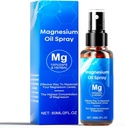 Magnesium Oil Spray, 60 מ"ל Magnesium Spray, 100% אורגני Magnesium שמן תוספת כוח, מקדם Calm Sleep and hipation, Magnesium Spray for Feet, Sleep, and Body, Easy to Absorb and Use