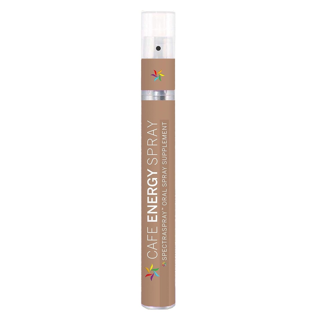 SpectraSpray טבעוני קפה אנרגיה Spray - ויטמין B12 ו-5 MG Caffeine