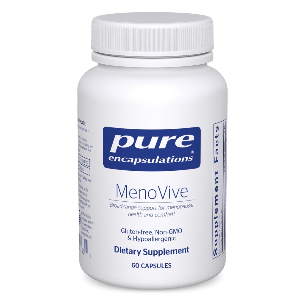 Pure Encapsulations MenoVive | הרחבה | תמיכה ב- Menopausal Health and Comfort* | 60 קפסולות