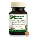תהליך סטנדרטי E-Manganese - Antioxidant Health Support - תוסף מבוסס מזון שלם עם ויטמין E & Manganese - תוספת לבריאות סלולרית - 50 טבליות