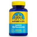 Nature's Life Lemon Bioflavonoids 1000mg - Citrus Bioflavonoids תוסף עם Hesperidin ו Rutin - Antioxidant and Support, ויטמין C Absorption - 60 יום ערבות, 100 משרת, 100 טבליות