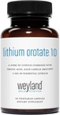 Lithium Orotate 10mg (1בק), 60 קפסולות צמחוניות