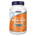 עכשיו תוספי מזון, DHA-500 עם 250 EPA, מולקולארי דיחו, תומך בריאות המוח *, 180 Softgels