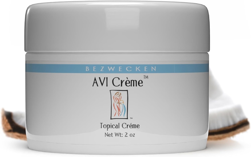 Bezwecken - AVI Crème - 2oz Crème - תמיכה מקצועית פורמולה Vaginal Yeast זיהום תמיכה - בטוח, טבעי, פארבן חינם - 30 יום אספקה