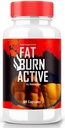 Fat Burn Active Pills, Fat Burner Active Advance Keto Formula - Advanced Weight Loss Support, All Natural Keto Supplement, Fat Burn Keto ויטמינים, FatBurn Keto Active Reviews (60 קפסולות)