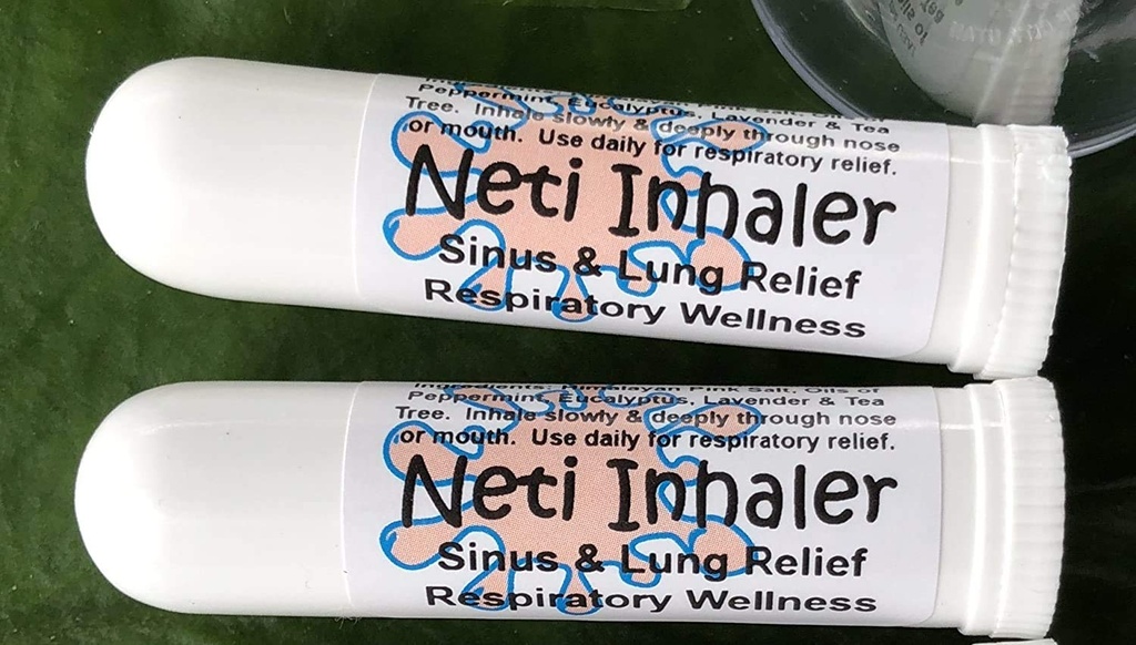 בסביבה הקרובה של Urban ReLeaf NETI Salt Air Relief INHALERS 2 (2) Sinus & Lung, ההימלאיה והבוטים! נשימה בריאות ריפוי ארגונותרפיה אנרגיות! קרמים, Asthma, Cough, Bronchitis 100% טבעי