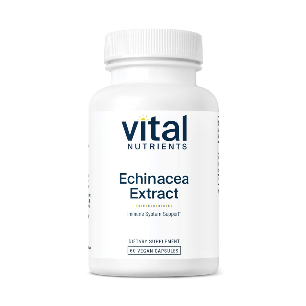 חומרים מזינים רעילים Echinacea לחלץ 1000 מ"ג | טבעוני Echinacea Immune תוסף