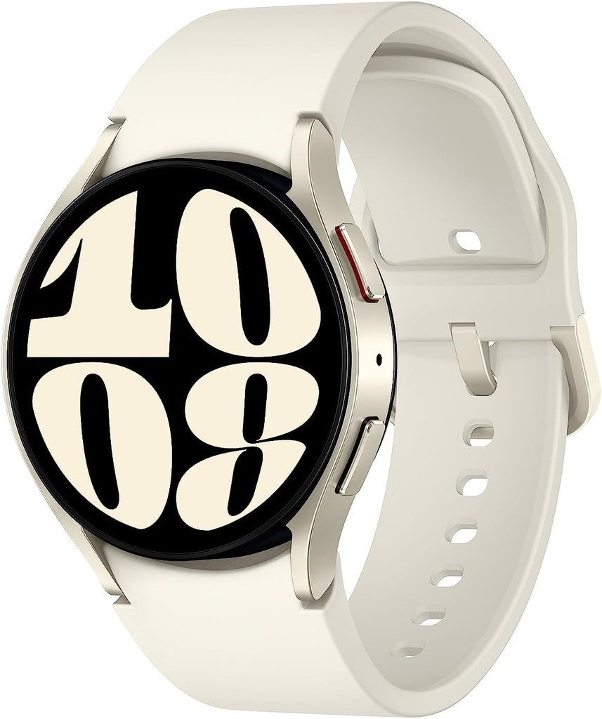 SAMSUNG Galaxy Watch 6 40 מ"מ Bluetooth Smartwatch, Fitness Tracker, Personalized HR Zones, Advanced Sleep Coaching, Heart Monitor, BIA Sensor for Health Wellness Insights, Big Screen, US Version, Gold