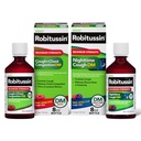 Robitussin DM Max Cough Plus Chestungestion ו- Robitussin מקסימום Power Nighttime Cough DM, Pro Formulas - 2 x 8 Fl Ozs