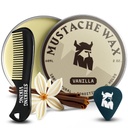 Striking Viking Mustache Wax & Comb Kit - 2 oz, Vanilla - Complete m Grooming Kit for Men - Strong-Hold Styling & Wax Strong Hold - Pocket-Sized Precision & Styling Combling Combing Combbing Combing Combing Combing Combing Combing Combing Combing Combing Combing