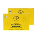 שמן המוח B.LXR - Memory, Focus and Clarity Liquid Formula, Supports Productivity Royal Jelly, גינקו בילובה, Bacopa Monnieri Keto Friendly, Gluten & Caffeine-Free, 6 ct (2 Pack)