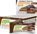 שריר Pharm Combat Sport Bar, שוקולד Peanut Butter Cup, High Protein Bars, Combat Cravings, ביצועי דלק ו Meet Energy Demands, 20g חלבון מחלבון Whey, 5g סיבים, Gluten Free, 12 Bars