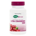 NaturesPlus Herbal Actives Ultra Cranberry 1500, 30 טבליות - Urinary Tract Support - Vegetarian, Gluten חינם - 30 משרתים