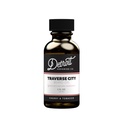 דטרויט Grooming Co. Beard Oil | hydroting & Nourishing פורמולה עם ויטמין E | Cherry & Tobacco - Traverse City (1 oz)