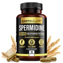 Earth Elixirזרעidine תוספי 1200 מ"ג (90 קפסולות) - Anti Aging - 3rd Party Tested (12 מ"ג אבקת זרע) Max Purity - 100% טהור Espermidina- Fermented Wheat Germ Extract - NMNN אפשרויות חלופיות